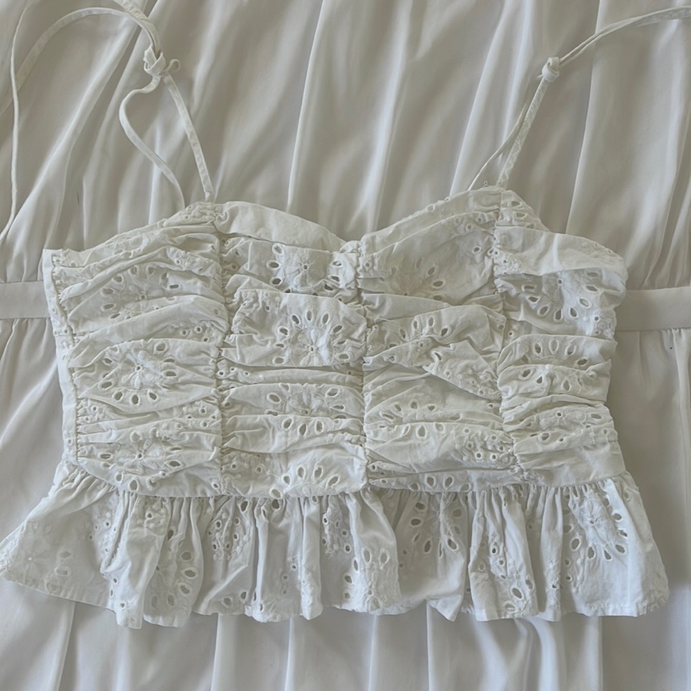 Zara Poplin Top